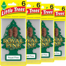 LITTLE TREES Air Fresheners Car Air Freshener. Hanging Tree Provides Long Lasting Scent for Auto or Home. Black Ice, 24 Air Fresheners