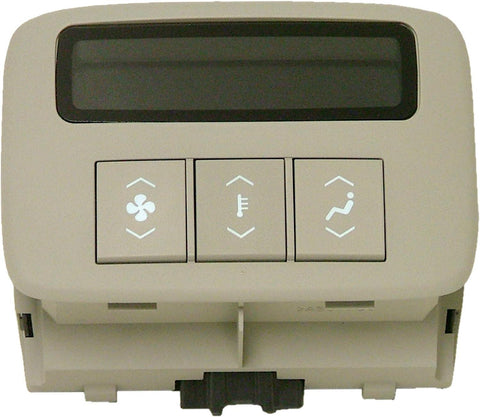 15-73553 GM Original Equipment Titanium Colored Roof Console Auxiliary Heating and Air Conditioning Control