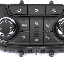 GM Genuine Parts 15-74321 Black Heating and Air Conditioning Control Panel