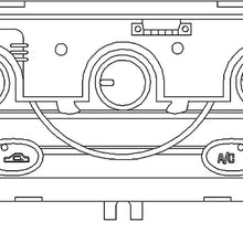 GM Original Equipment 15-72681 Heating and Air Conditioning Control Panel with Rear Window Defogger Switch