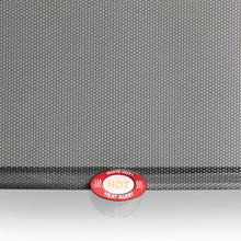 Munchkin Brica Sun Safety Car Window Shade with Heat Alert, Helps Block UVA/UVB Rays, 2 Pack, Black