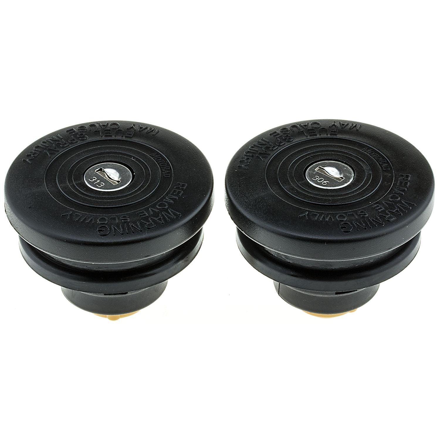 Motorad MGC793SK Locking Fuel Cap Set for Select 80-88 Ford Models