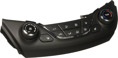 GM Genuine Parts 15-74680 Jet Black Heating and Air Conditioning Control Panel