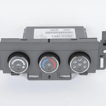 Genuine Parts 15-73613 Heating and Air Conditioning Control Panel with Rear Window Defogger Switch