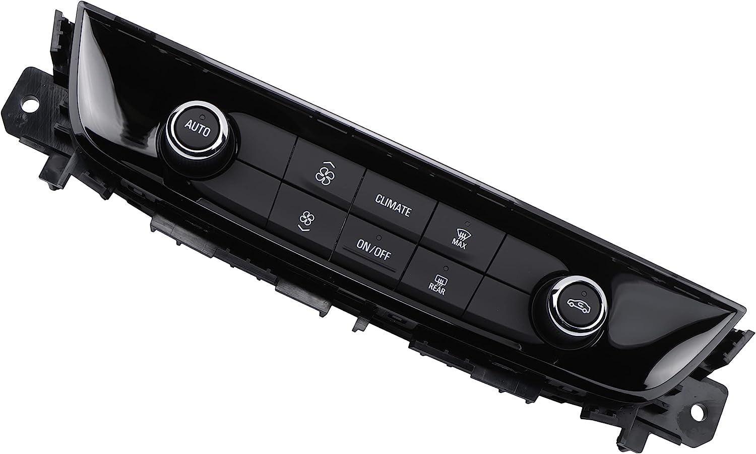 GM Original Equipment 15-76007 Jet Black Heating and Air Conditioning Control Panel