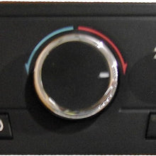 GM Original Equipment 15-73533 Heating and Air Conditioning Control Panel with Rear Window Defogger Switch