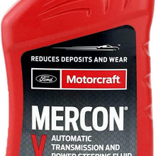 Motorcraft XT5QMC Mercon V Automatic Transmission Fluid - Case of 12 Quarts