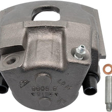 Gold 18FR1319 Front Driver Side Disc Brake Caliper Assembly (Friction Ready Non-Coated), Remanufactured