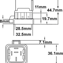 007794301 Cover with Weatherproof Mini ISO Relay