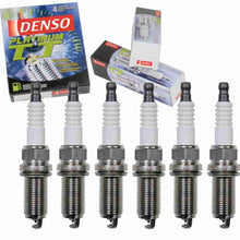 6 Pc DENSO Platinum TT Spark Plugs Compatible with Infiniti FX35 3.5L V6 2004-2008
