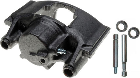 Gold 18FR744 Front Driver Side Disc Brake Caliper Assembly (Friction Ready Non-Coated), Remanufactured