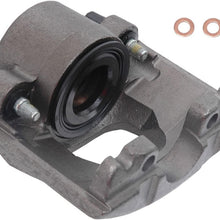 Gold 18FR1086 Front Passenger Side Disc Brake Caliper Assembly (Friction Ready Non-Coated), Remanufactured