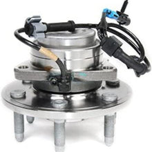 FW324 GM Original Equipment Front Wheel Hub and Bearing Assembly with Wheel Speed Sensor and Wheel Studs, Silver