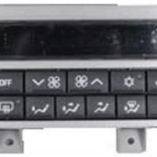 GM Original Equipment 15887057 Heating and Air Conditioning Control Panel with Rear Window Defogger Switch