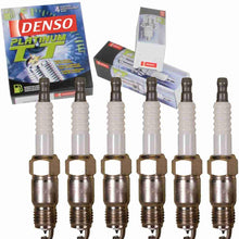 6 Pc DENSO Platinum TT Spark Plugs Compatible with Pontiac Fiero 2.8L V6 1985-1988