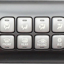 15-72793 GM Original Equipment Heating and Air Conditioning Control Panel with Rear Window Defogger Switch