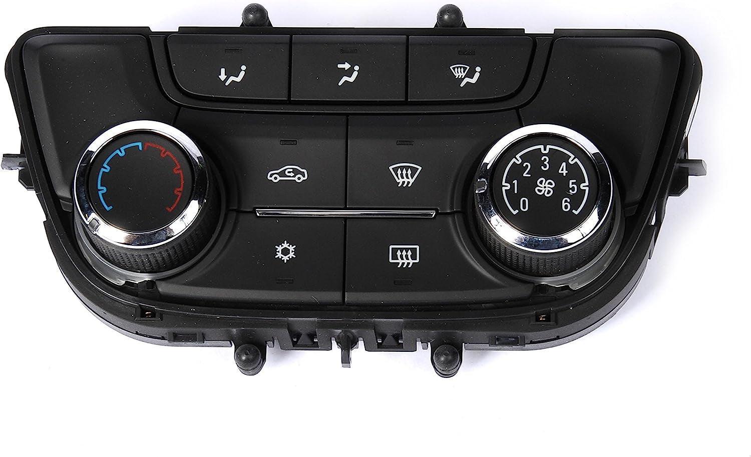 GM Original Equipment 15-74323 Black Heating and Air Conditioning Control Panel