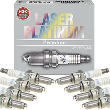 NGK Set of 8 Laser Platinum Spark Plugs for Gransport Quattroporte F430 Spyder