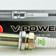 Set of 4 Genuine NGK 6376 V-Power Spark Plugs with Resistor LFR5A11