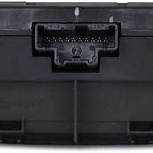 GM Genuine Parts 15-73843 Ebony Roof Console Auxiliary Heating and Air Conditioning Control Panel