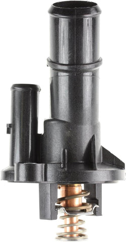 514-185 Integrated Housing Thermostat - 185 Degrees | Fits Select Ford Escape, Explorer, Fiesta, Focus, Fusion, Taurus, Lincoln MKC, MKT, MKZ, Mazda 3, 5, MX-5, MX-5, MX-5, MX-5 Miata