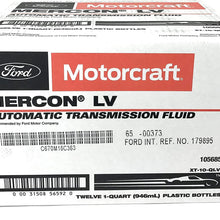 Motorcraft MERCON LV Automatic Transmission Fluid (ATF) **12 Quart Case**
