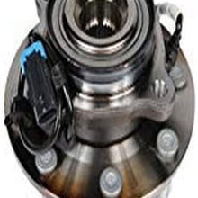 GM Original Equipment FW339 Front Wheel Hub and Bearing Assembly with Wheel Speed Sensor and Wheel Studs