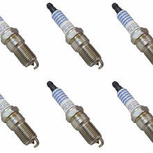 6 Spark Plugs Genuine FORD Motorcraft SP486 OEM # AGSF42FM Finewire V6