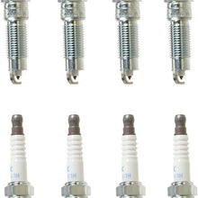 NGK Set of 8 Laser Platinum Spark Plugs Gap 0.044 for Ford Lincoln Mercury V8