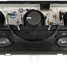 GM Original Equipment 15-72681 Heating and Air Conditioning Control Panel with Rear Window Defogger Switch