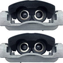 Gold 18FR2246KSD Front Disc Brake Caliper Set with Clips and Washers (Performance Friction Ready Coated)