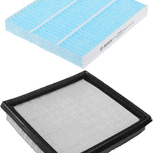 Bosch 6017C & 5404WS HEPA Cabin Air Filter and Air Filter Bundle