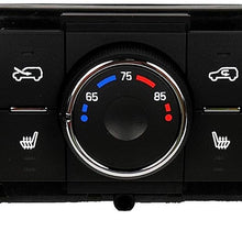 GM Genuine Parts 15-74121 Heating and Air Conditioning Control Panel with Driver and Passenger Seat Heater
