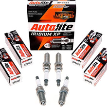 Autolite Iridium XP Automotive Replacement Spark Plugs, XP5683 (4 Pack)