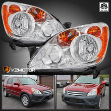 Fits 2005-2006 Honda CRV CR-V Headlights Replacement Lamps Left+Right 05 06