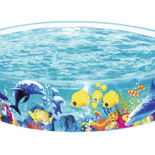 H2OGO! 6' x 15" Odyssey Fill 'N Fun Plastic Kids Swimming Pool