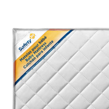 Safety 1st Grow with Me Dual Sided 2 in 1 Crib and Toddler Bed Mattress, White