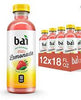 Bai Flavored Water, São Paulo Strawberry Lemonade, Antioxidant Infused Drinks, 18 Fluid Ounce Bottles, 12 Count