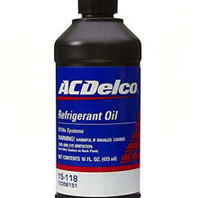 New OEM GM ACDelco 15 - 118 R134a 16 oz Systems Refrigerant Oil