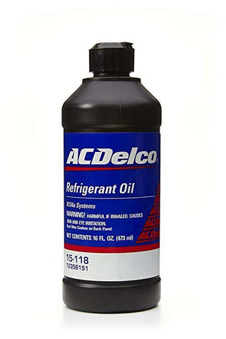 New OEM GM ACDelco 15 - 118 R134a 16 oz Systems Refrigerant Oil