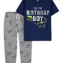 Child of Mine by Carter's Baby Boy & Toddler Boy Birthday Short-Sleeve T-Shirt & Pants Outfit Set, 2-Piece (12M-4T)