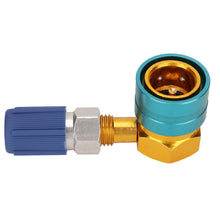 OTVIAP R1234YF to R134A Low Side Quick Coupler Adapter Car Air-conditioning Fitting, Car Air-conditioning Fitting, R1234YF to R134A