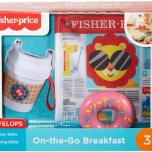 Fisher-Price On-The-Go Breakfast Gift Set, 3 Baby Toys