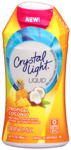 Crystal Light Liquid Energy Drink, Tropical Coconut, 1.62 fl oz