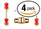 Andersen Restorations Red Polyurethane Sway Bar Links and Bushings Set Compatible with Chevrolet Camaro