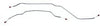The Right Stuff Detailing FRA6902 '69 Multi Leaf - Rear Axle Brake Lines, 2 Pcs.