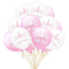 AkoaDa Unicorn Balloons 12 Inch Light Balloons with Confetti Balloon for Party Supplies Graduation Wedding Baby Shower Unicorn Birthday Decorations