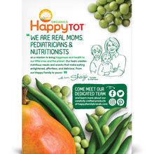 (8 Pouches) Happy Tot Super Foods Stage 4 Organic Pears, Green Beans & Peas + Super Chia Baby Food, 4.22 oz