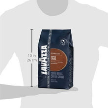Lavazza Super Crema Whole Bean Coffee Blend, Medium Espresso Roast, 35.2 Ounce Bag