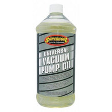 SUPERCOOL 37476 Vacuum Pump Oil, Yellow, 1 Qt.